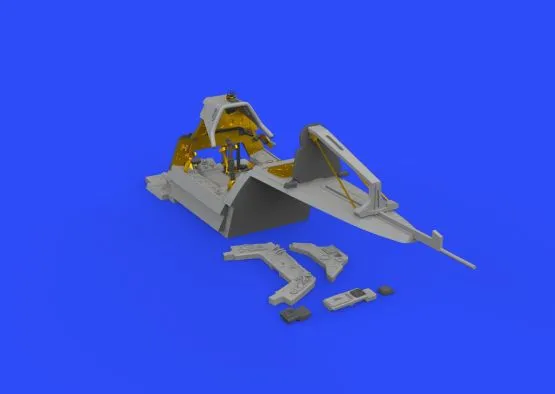 Fw 190A-4 cockpit for Eduard 1:48