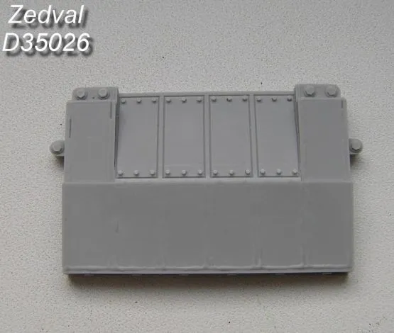 Block built-in explosive reactive armor on the hull VLD 1:35