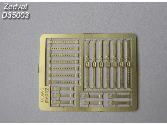 BMP-1/2 Belts sheet locking 1:35