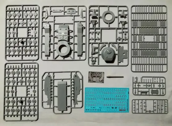 VK 72.01 (K) - German WWII heavy prototype tank 1:72
