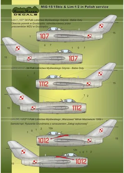 MiG-15 & Lim-1/2 in Polosh service 1:32
