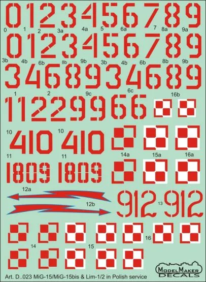 MiG-15 & Lim-1/2 in Polosh service 1:32