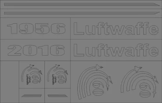 Eurofighter Typhoon 60 Years Luftwaffe TLG 74 1:32