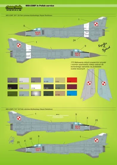 MiG-23MF in Polish service 1:32