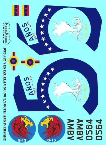 Su-30 - Venezuelan 5/200th anniversary 1:32