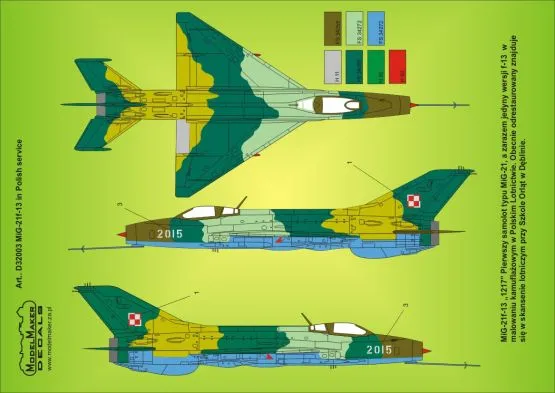 MiG-21f-13 in Polish service 1:48