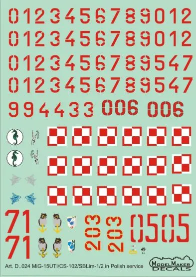 MiG-15UTI/CS-102/SBLim-1/2 in Polish service 1:72