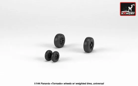 Panavia "Tornado" wheels w/ weighted tires 1:144
