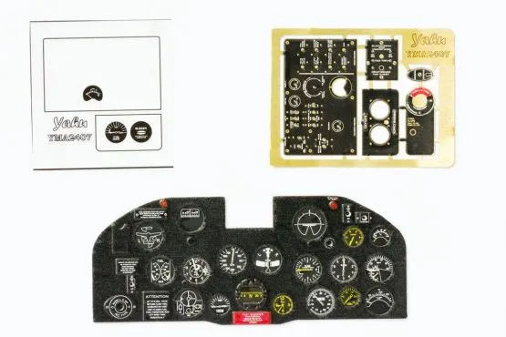 P-47 early - Instument panel 1:24