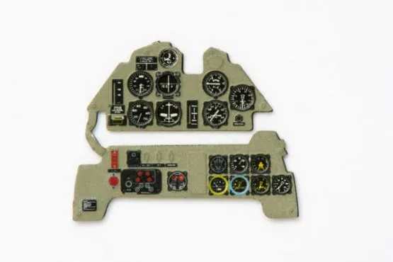 Bf 109C/D - Instument panel 1:48