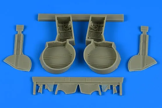 Spitfire Mk.IXc wheel bay for Revell 1:32
