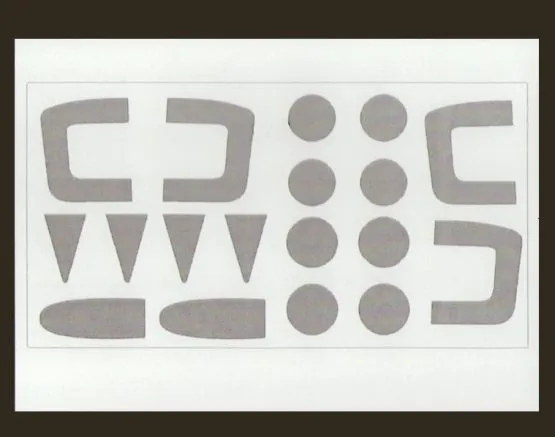 SR-53A/ Rocketeer mask for AZmodel 1:72