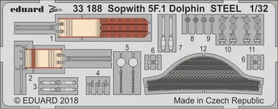 Sopwith 5F.1 Dolphin STEEL for Wingnut Wings 1:32