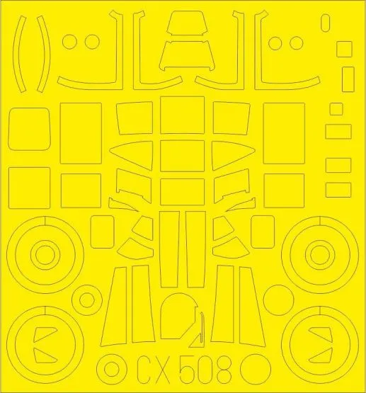 Shackleton AEW.2 mask for Airfix 1:72