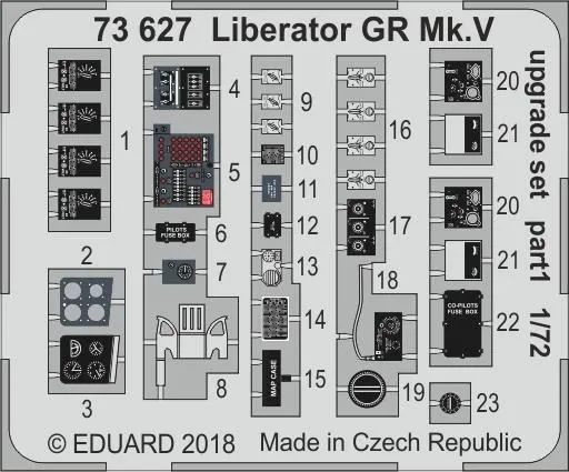 Liberator GR Mk. V upgrade set for Eduard 1:72