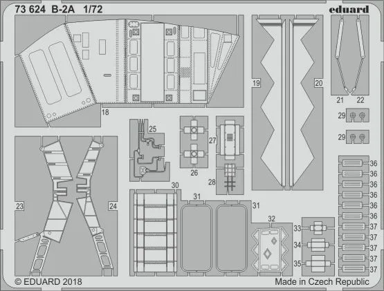 B-2A P.E. for Modellcollect 1:72