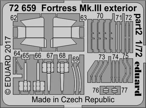 Fortress Mk. III exterior for Airfix 1:72