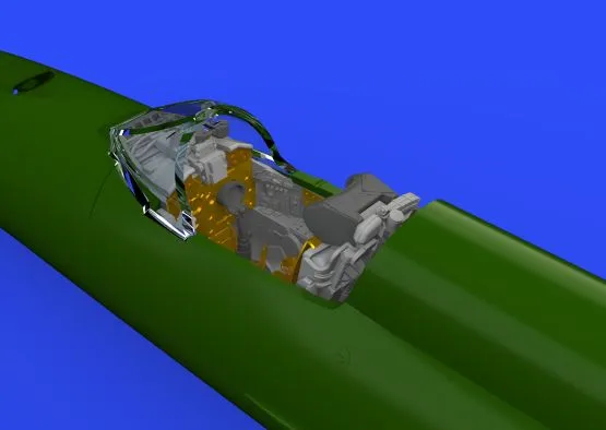 MiG-21MF cockpit late for Eduard 1:72