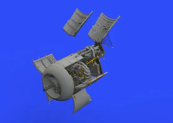 Fw 190A-5 engine & fuselage guns for Eduard 1:48