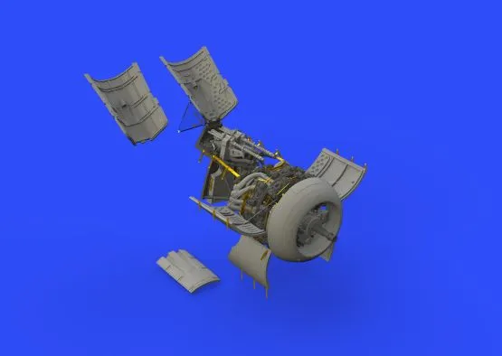 Fw 190A-5 engine & fuselage guns for Eduard 1:48