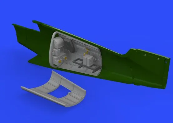Bf 109G-6 radio compartment for Tamiya 1:48