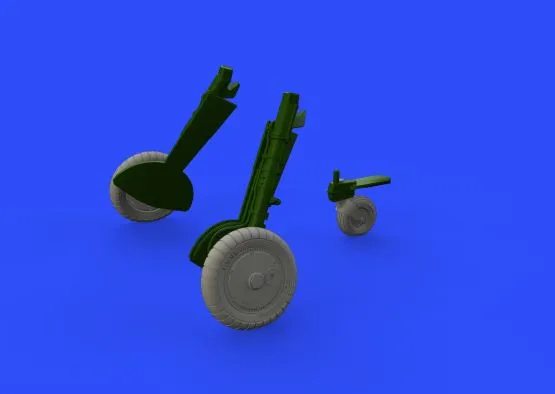 Bf 109G-6 wheels for Tamiya 1:48