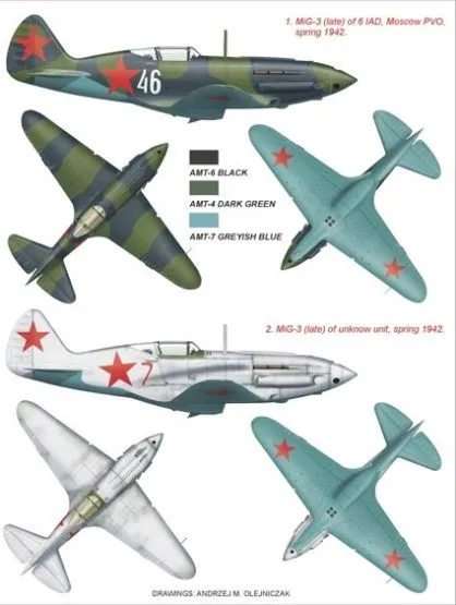 MiG-3 late super mask for Trumpeter 1:48