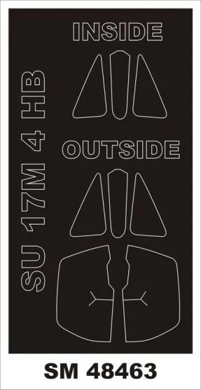 Su-17M4 mask for Hobby Boss 1:48