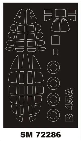 B-45A mask for Valom 1:72