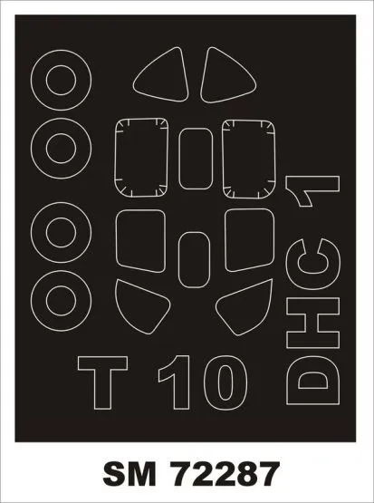 DHC-1 T.10 mask for AZmodel 1:72