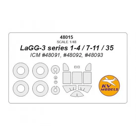 LaGG-3 mask for ICM 1:48