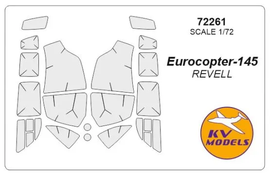 Eurocopter EC-145 mask for Revell 1:72