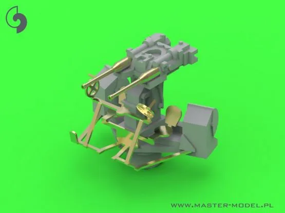 French Twin Mount 37mm/50 (1.46in) Model 1933 1:350