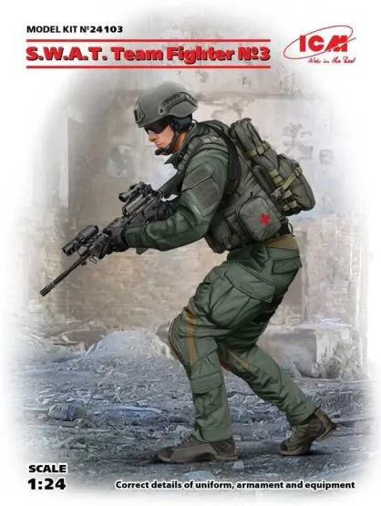S.W.A.T. Team Fighter Nr.3 1:24