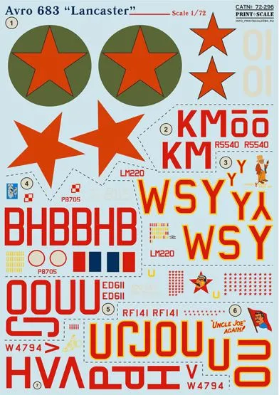 Avro 683 Lancaster 1:72