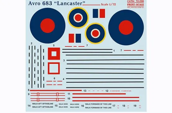 Avro 683 Lancaster 1:72