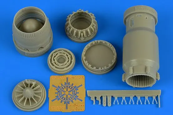 MiG-27 Flogger late exhaust nozzle -closed 1:48