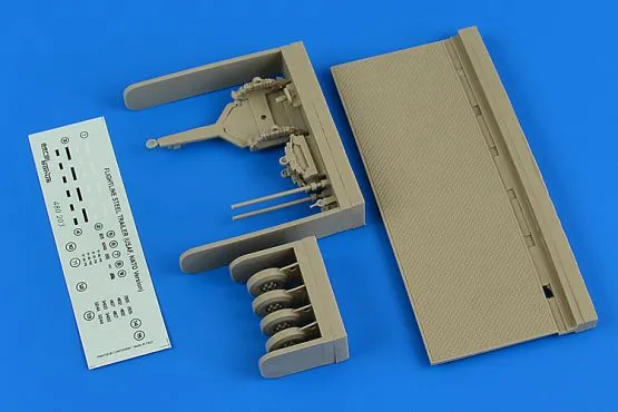 Flightline steel trailer - USAF/NATO 1:48