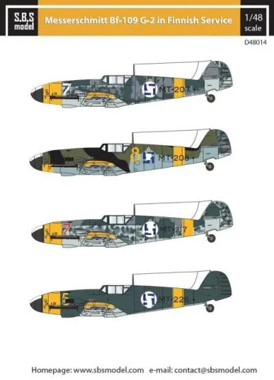 Bf 109G-2 in Finnish Service 1:48