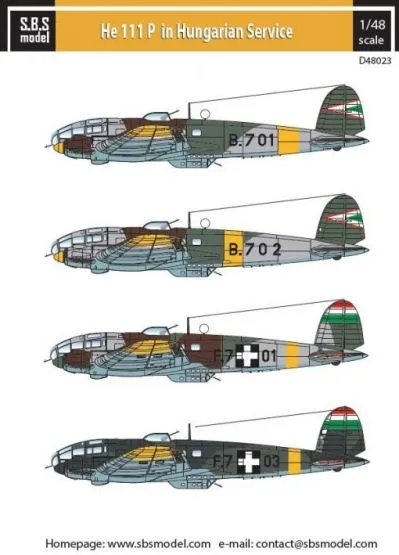 Heinkel He 111P in Hungarian Service 1:48