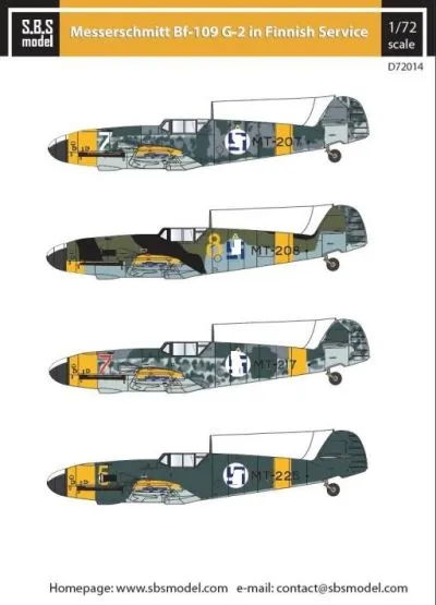 Bf 109G-2 in Finnish Service 1:72