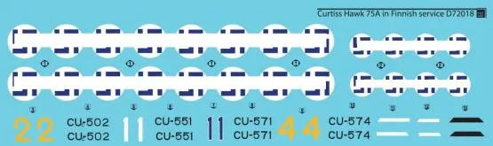 Curtiss Hawk 75A in Finnish Service 1:72