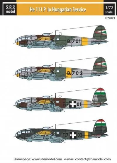 Heinkel He 111 P in Hungarian Service 1:72