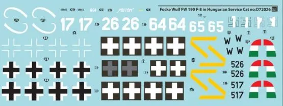 Fw 190F-8 in Hungarian Service 1:72
