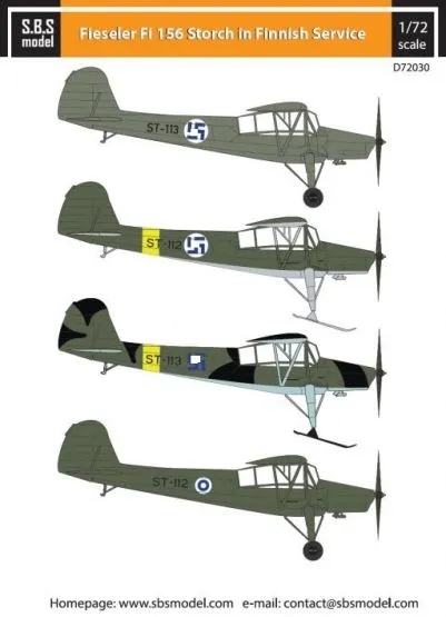 Fieseler Fi-156 Storch in Finnish Service 1:72