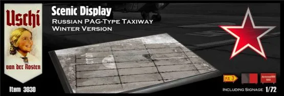 Russian PAG-Type Taxiway Winter Version 1:48