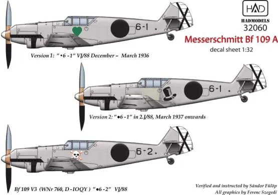 Messerschmitt Bf 109A 1:32