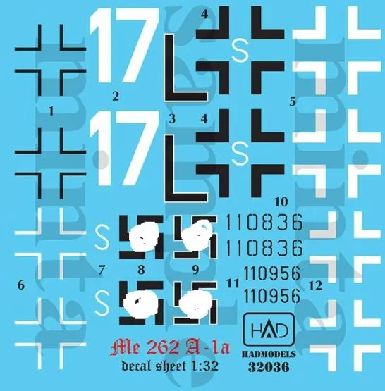 Messerschmitt Me 262A-1 1:32