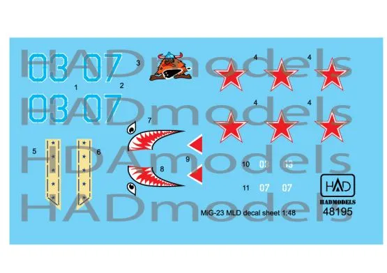 MiG-23 MLD Russian - Agressors 1:48