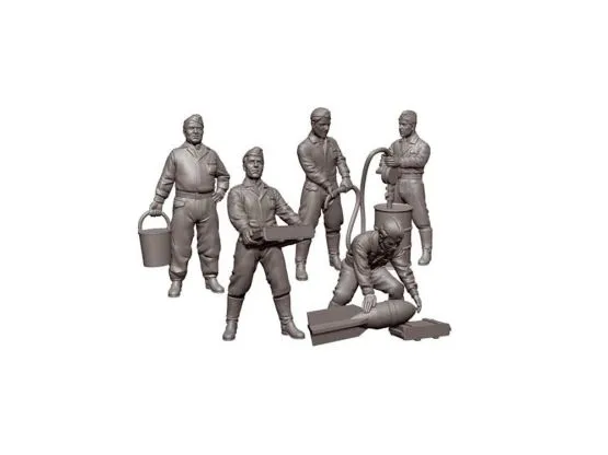 Soviet Air Force Ground Crew WWII 1:72
